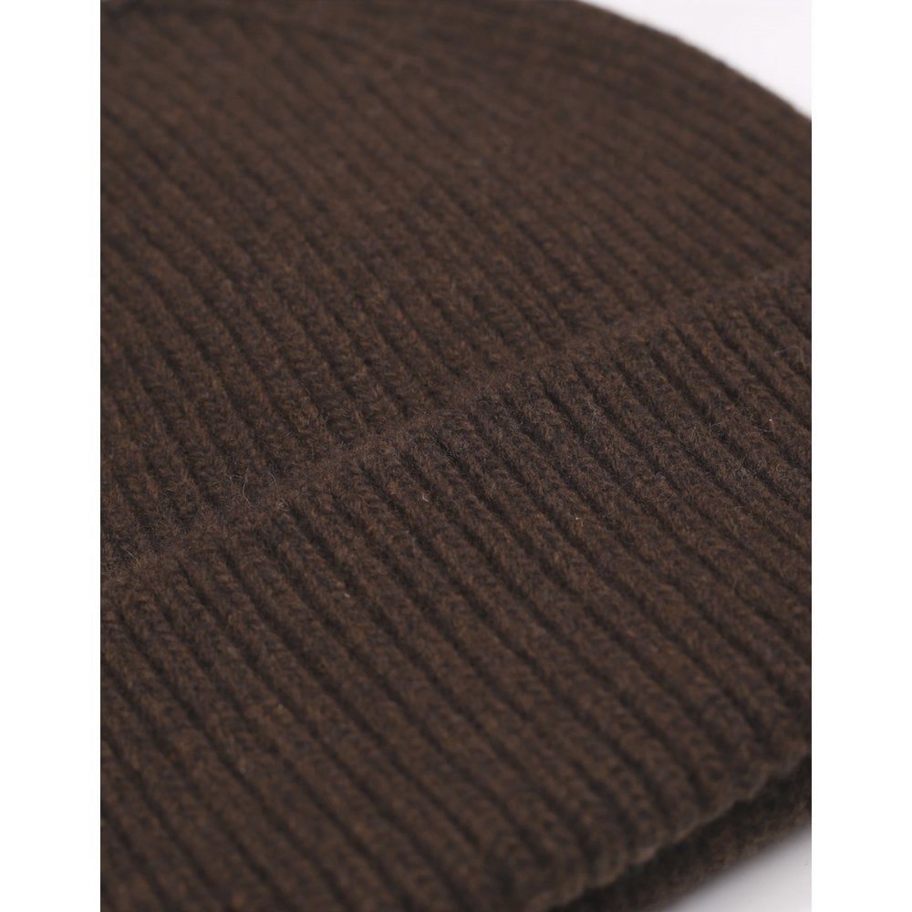Merino Wool Beanie - Coffee Brown