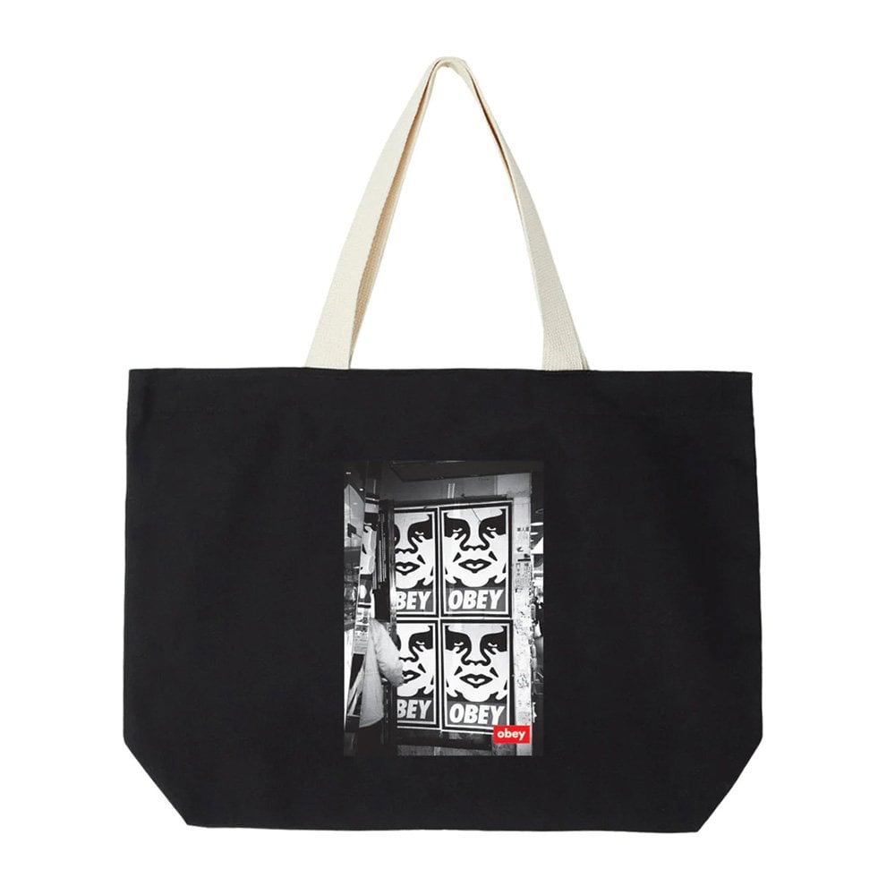 Icon Photo Tote Bag - Black