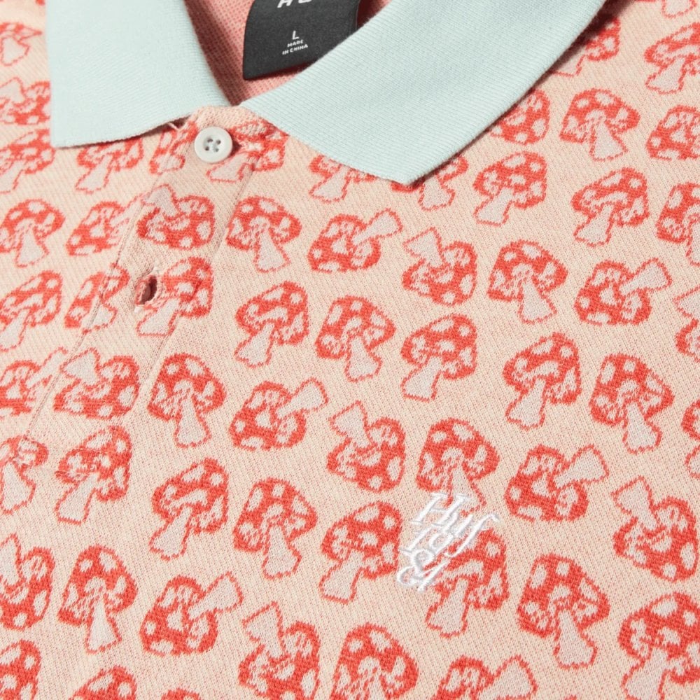 Microdose S/S Knit Polo - Red