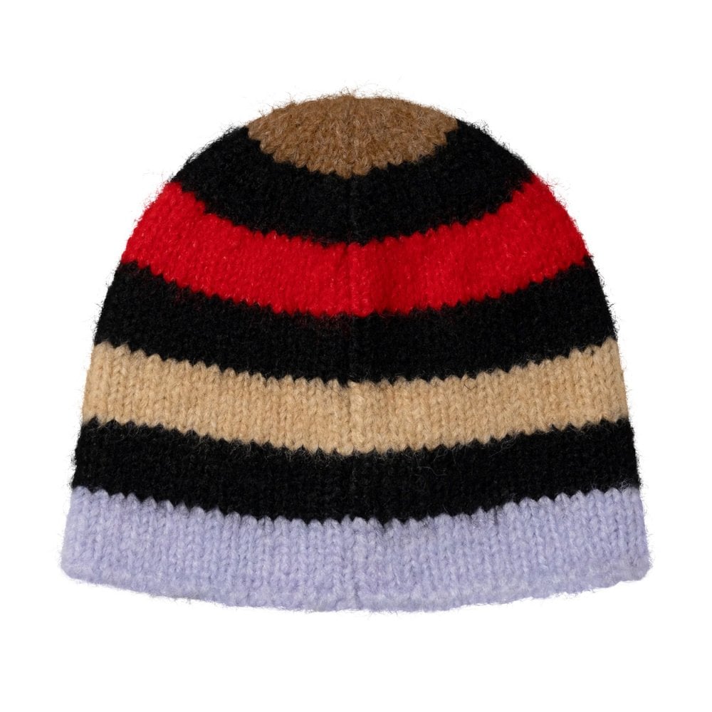 Brushed Stripe Beanie - Multi
