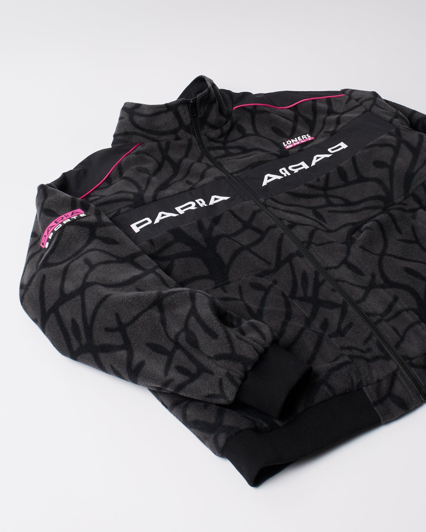 Loners Only Fleece Jacket - Black