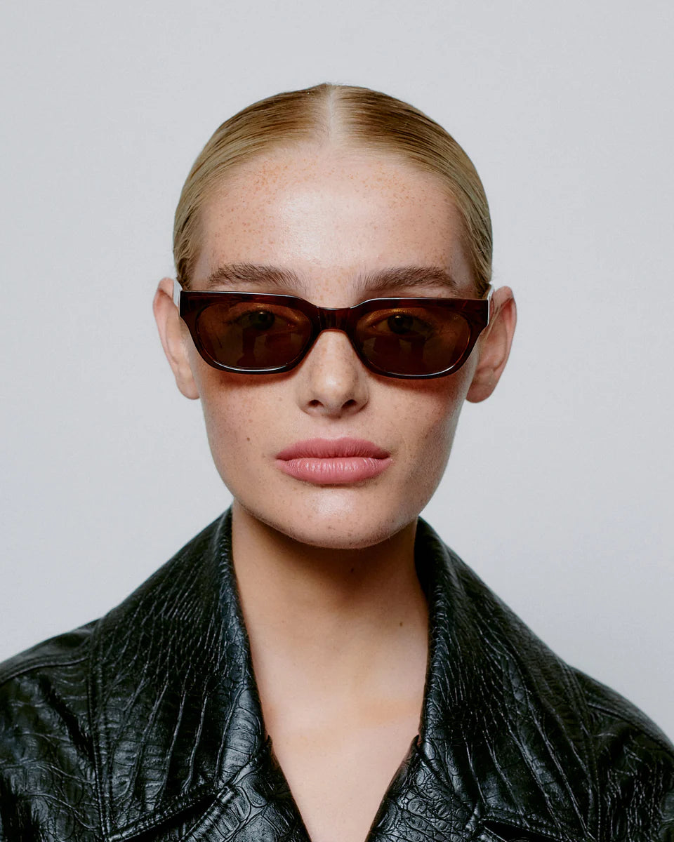 Bror Sunglasses - Brown / Demi Light Brown Transparent