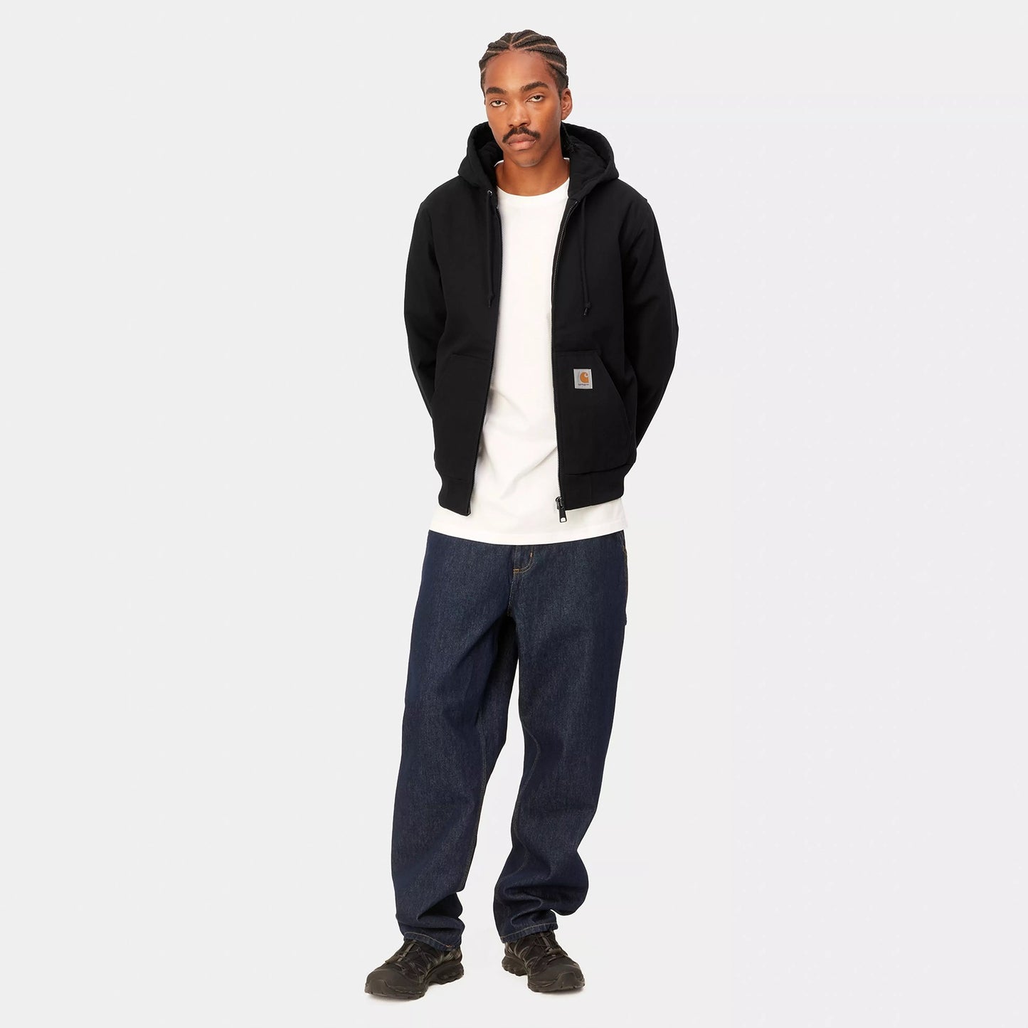 Active Jacket (Winter) - Black, Rigid