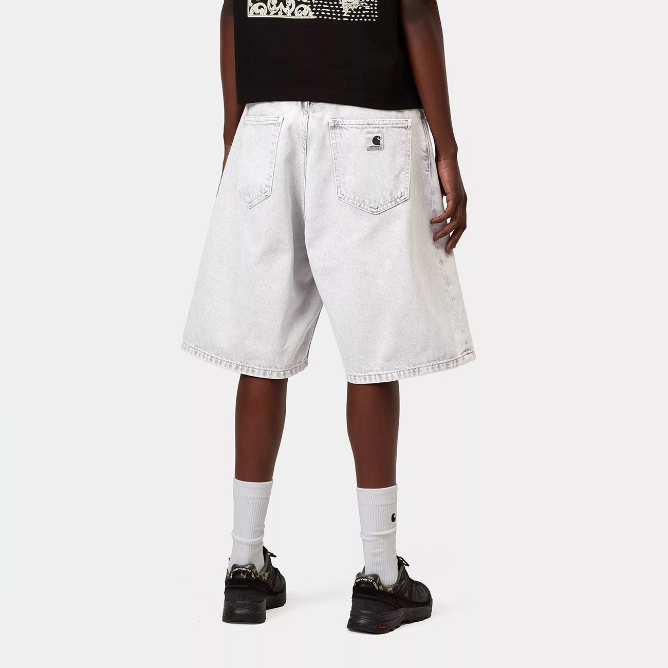 W' Brandon Short - Black chalk wash