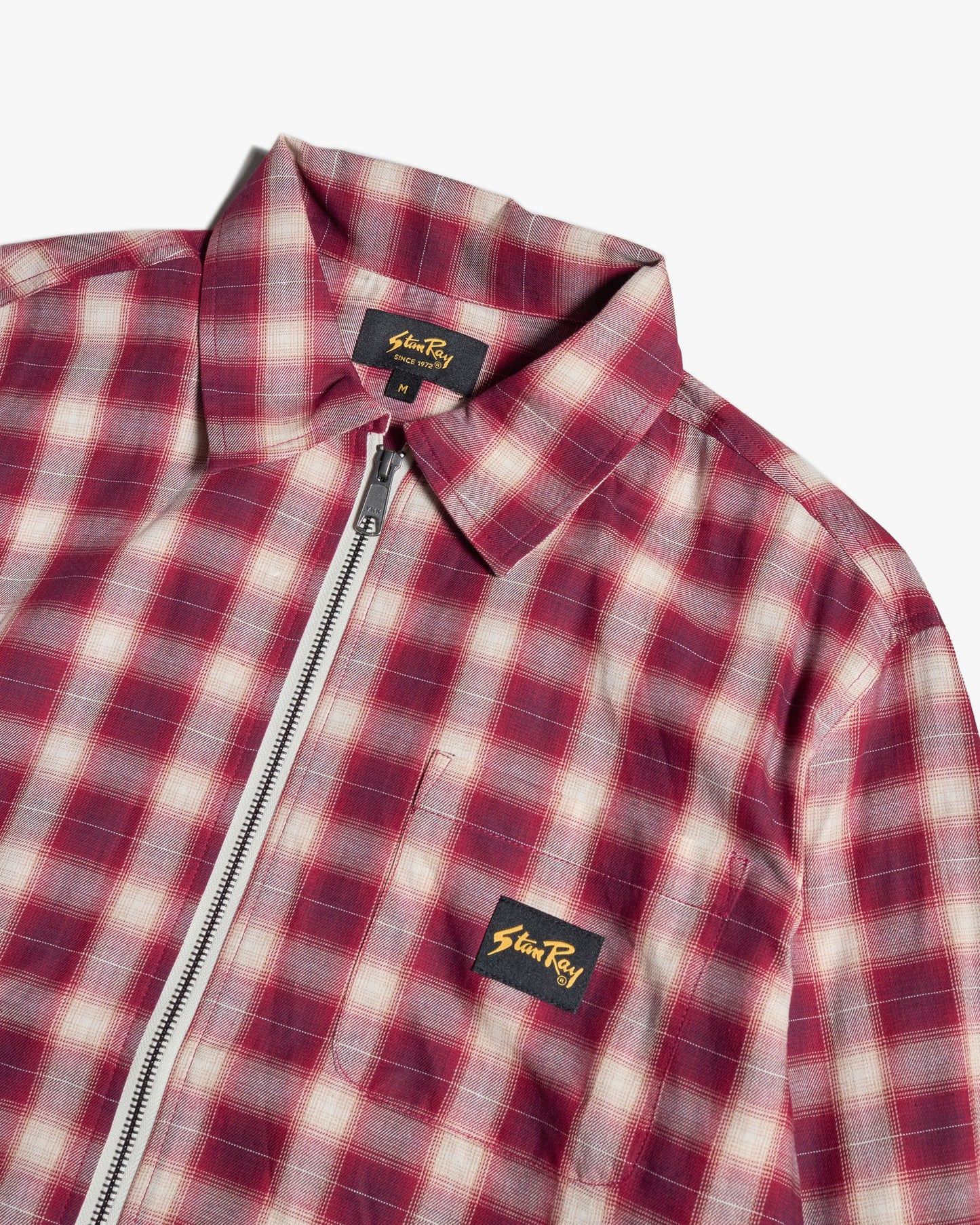 Zip Shirt - Red Check