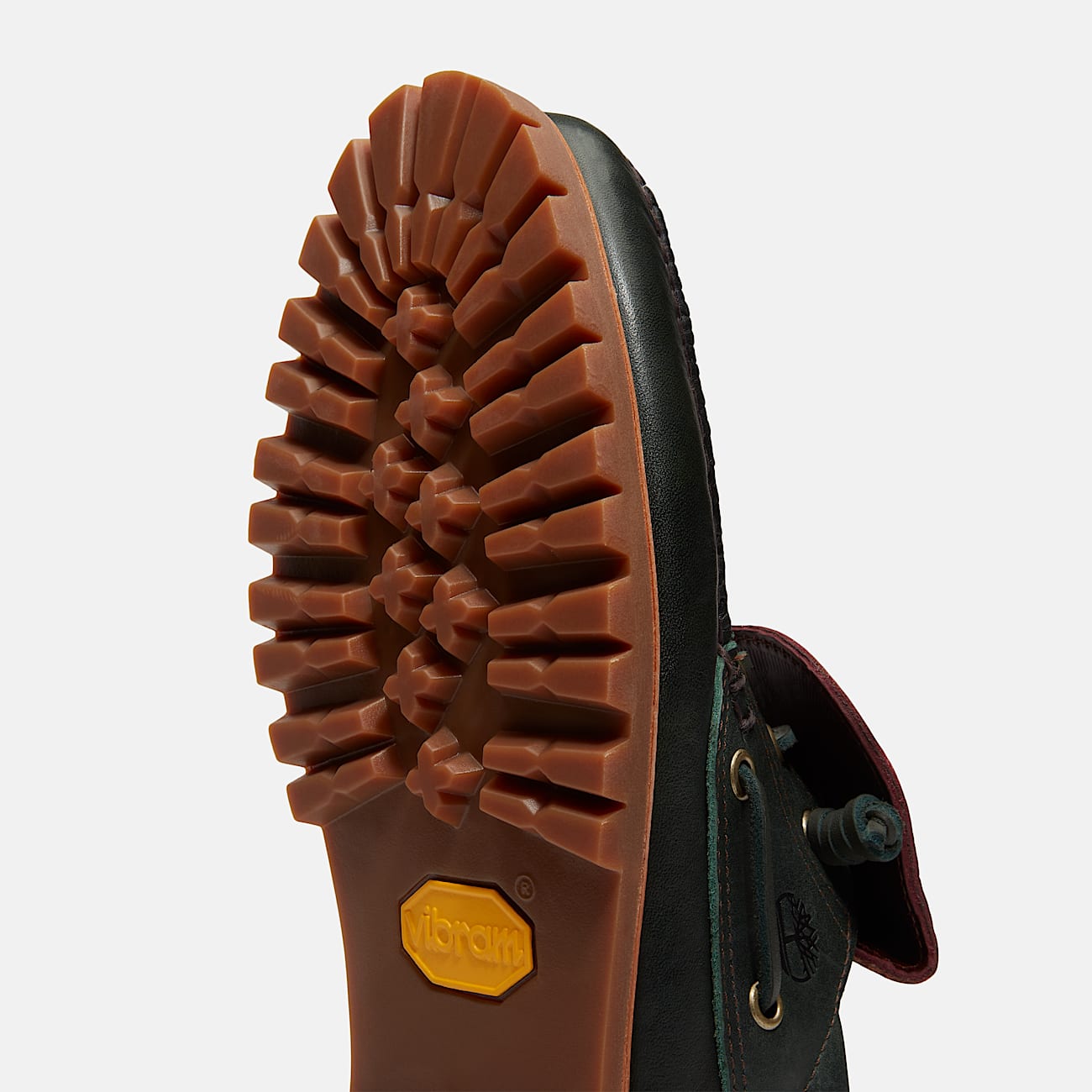 Authentic Flip Tongue Boat Shoe - Dark Green