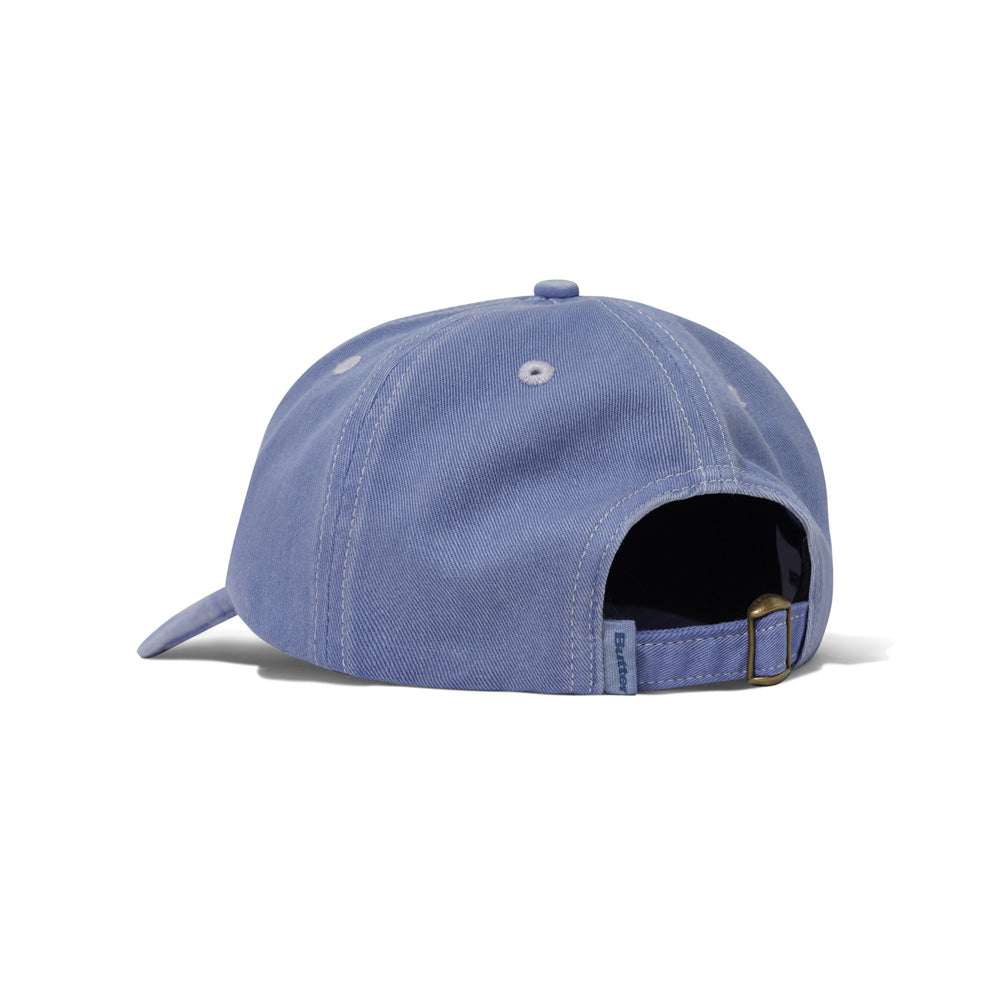Rounded Logo 6 Panel Cap - Washed Sky