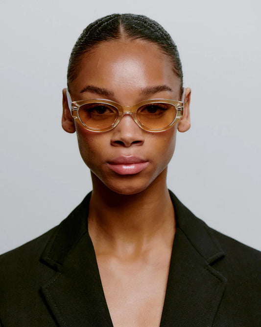 Winnie Sunglasses - Ecru Transparent