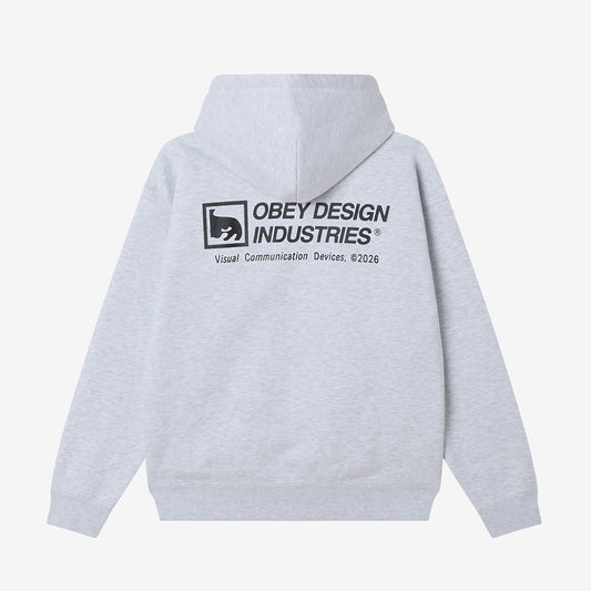 Obey Design Industries Hood - Ash Grey