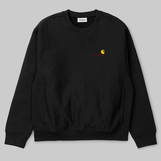 American Script Sweat - Black