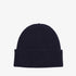 Merino Wool Beanie - Navy Blue