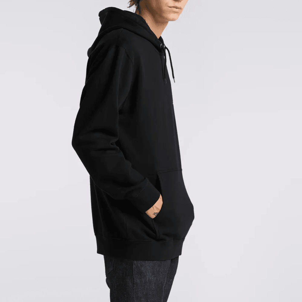 Japanese Sun Hooded Sweat - Black