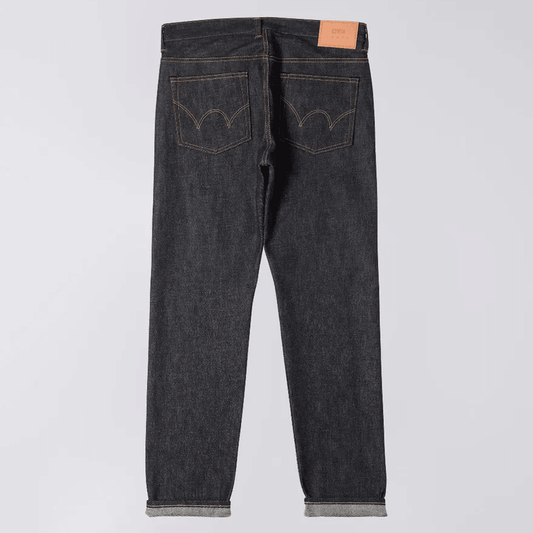 Regular Tapered Jeans, 13.5oz Rainbow Selvage - Blue Unwashed