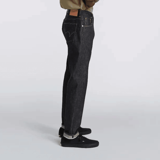 Regular Tapered Jeans, 13.5oz Rainbow Selvage - Blue Unwashed