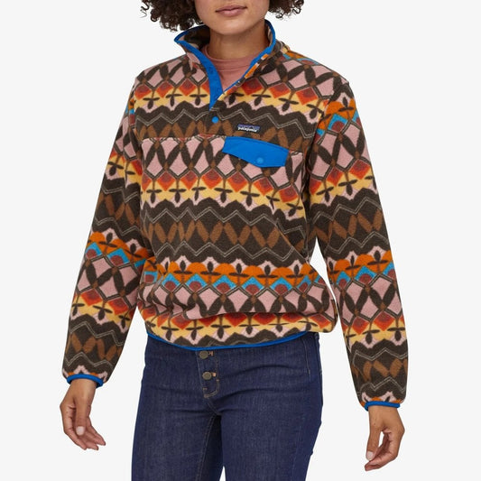 Women's Lightweight Synchilla® Snap-T® Fleece Pullover - Anthos Pink