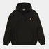 Hooded American Script Sweat - Black