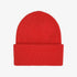 Merino Wool Beanie - Scarlet Red