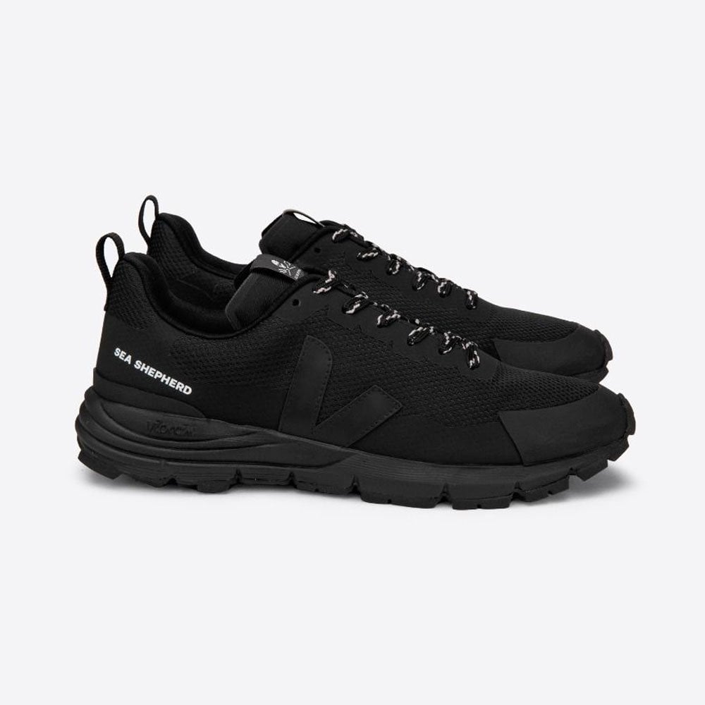 Veja X Sea Shepherd W' Dekkan Alveomesh - Black