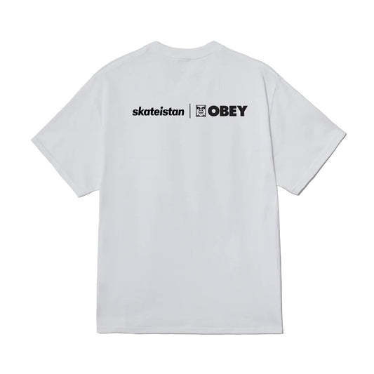 Skateistan / Obey Tee - White