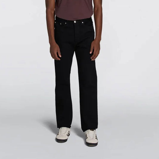 Loose Straight, 13oz Kaihara Denim - Black