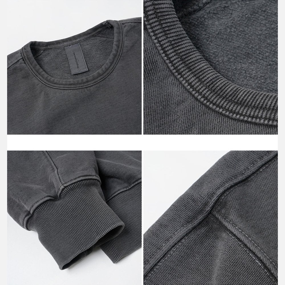 OG Pigment Dyeing Sweatshirt 03 - Charcoal