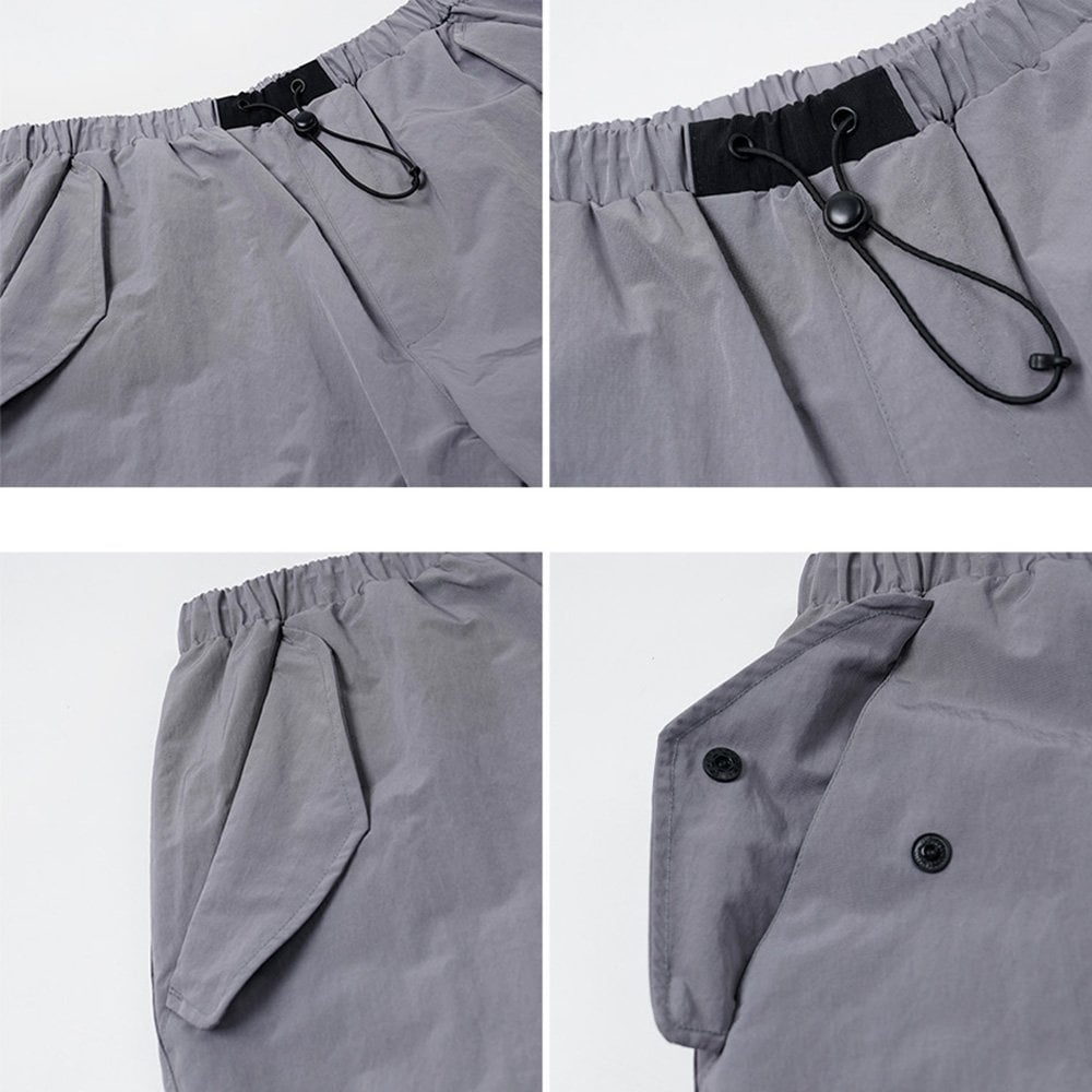 IPFU Parachute Track Pants - Graphite