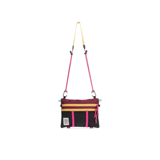 Mountain Accessory Shoulder Bag - Olive / Burgundy