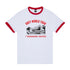 7 Wonders Visited Ringer Tee - White / Red
