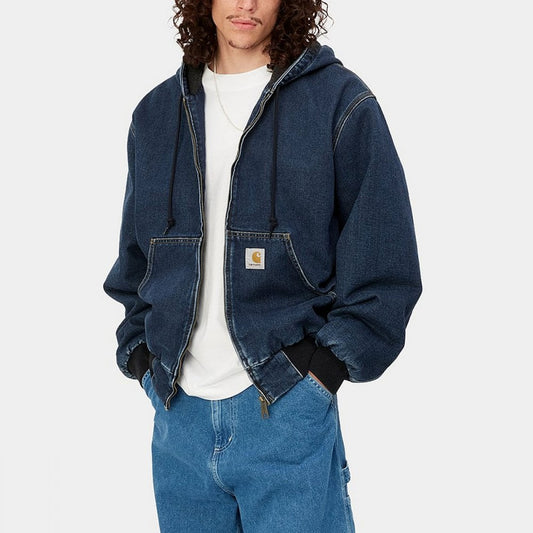 OG Active Jacket - Blue, Stone Washed