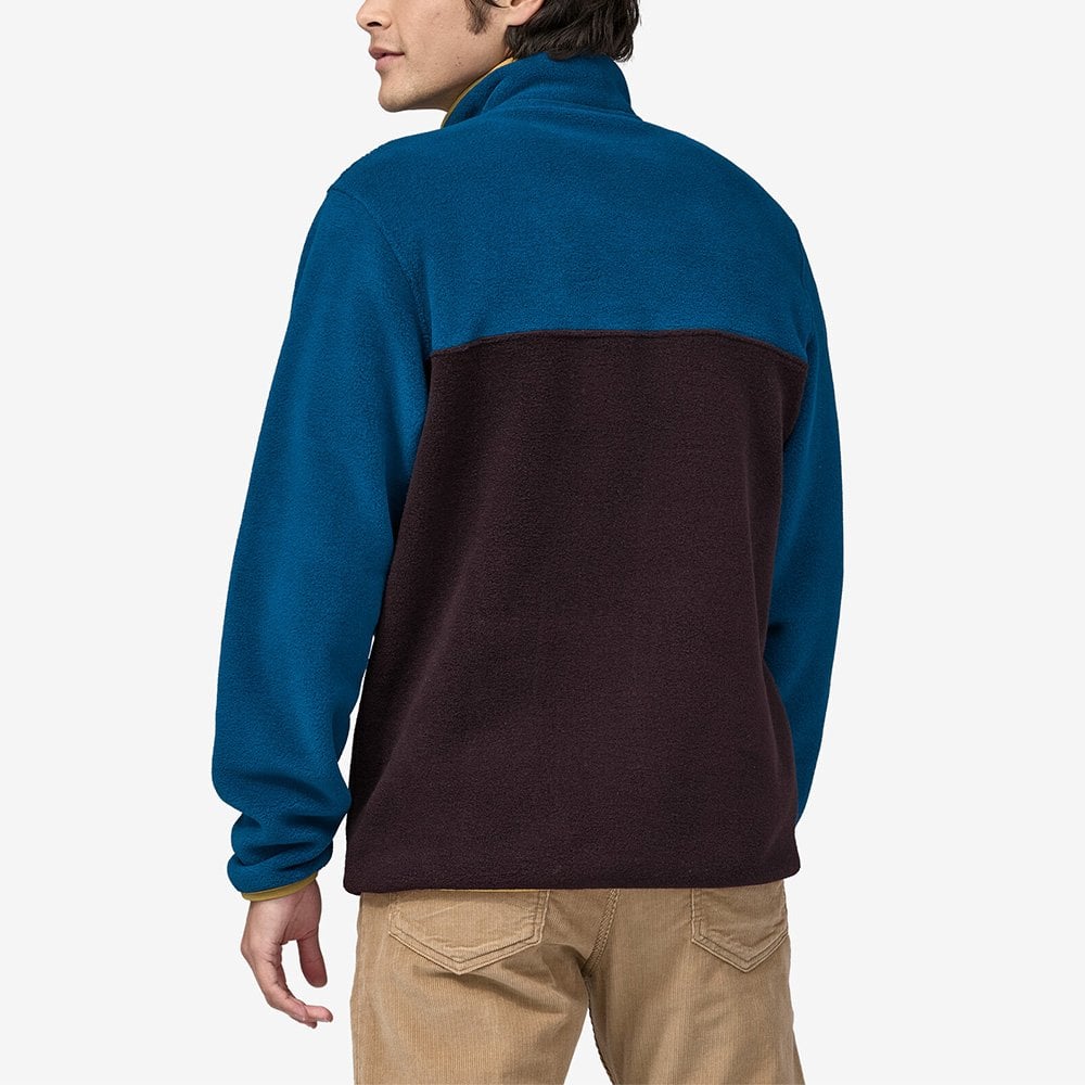 Men's Lightweight Synchilla Snap-T® Fleece Pullover - Obsidian Plum