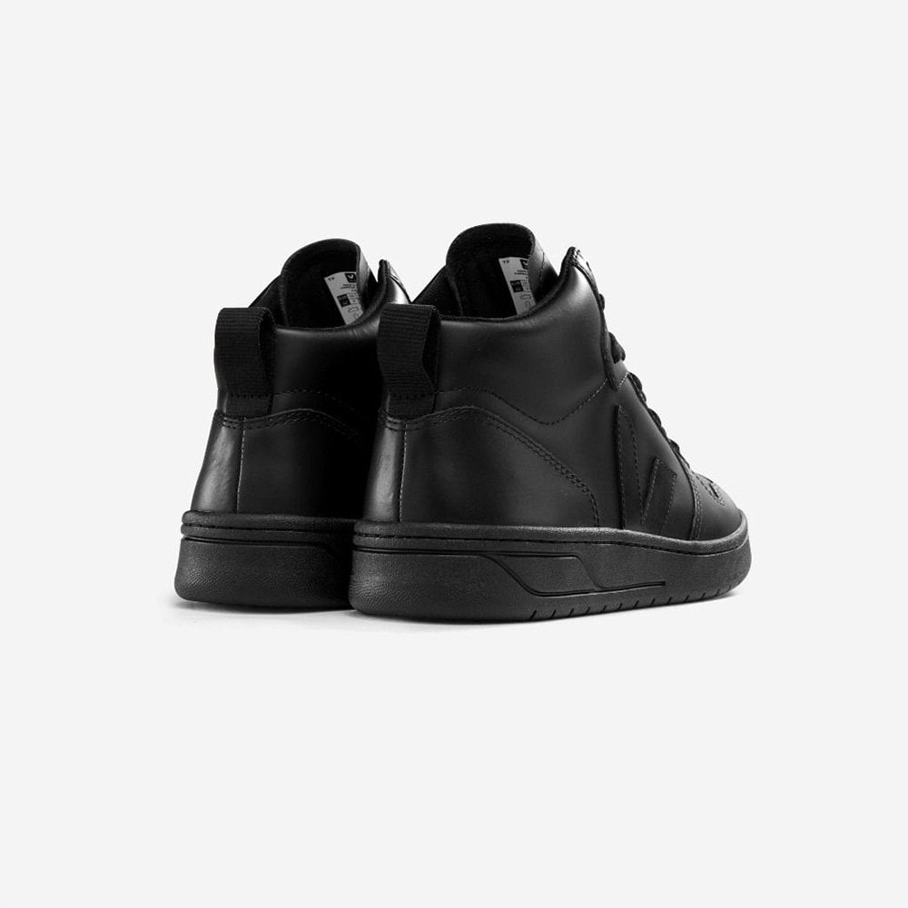 W' V-15 Leather - Black