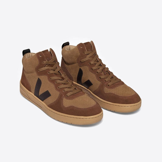 W' V-15 Suede - Brown / Black