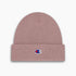 C Logo Recycled Yarn Beanie Hat - Rose Dawn