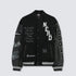 N.E.R.D. Nerd Varsity Jacket - Black