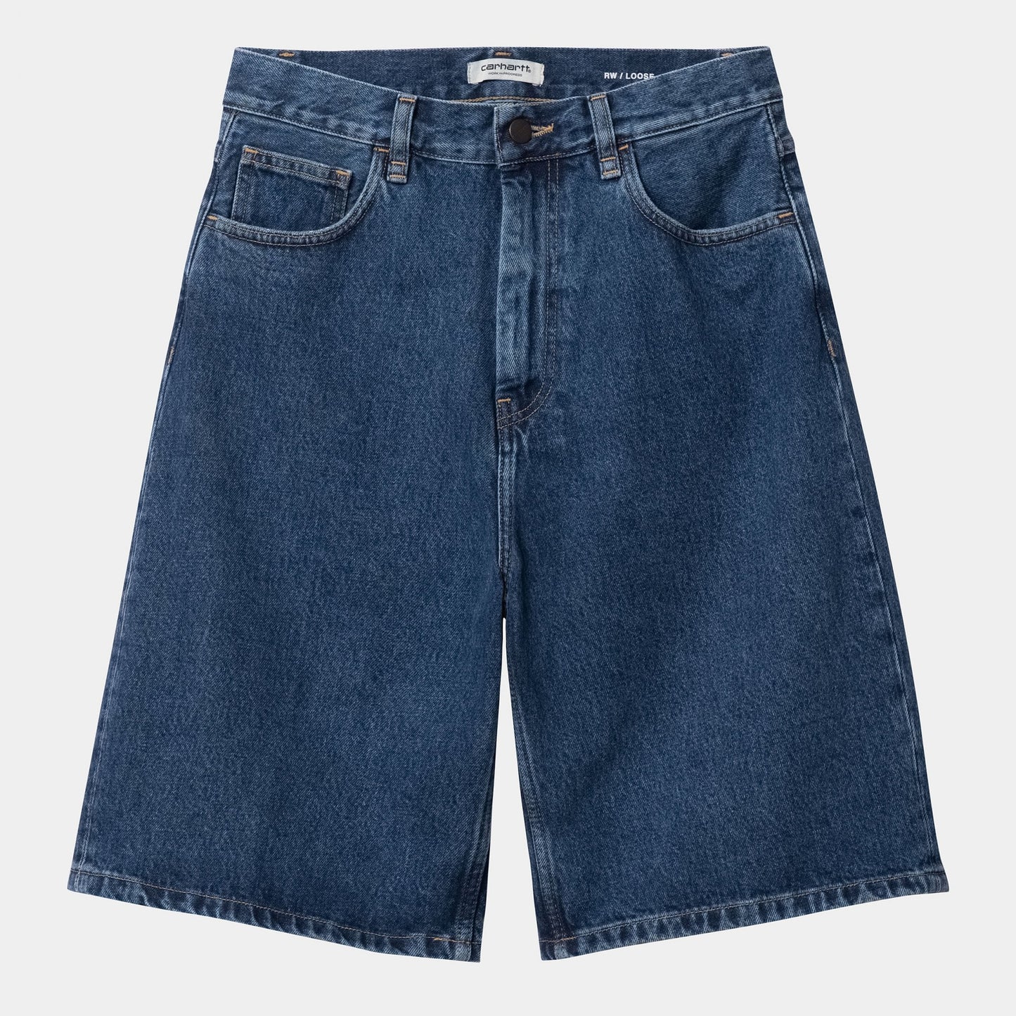 W' Brandon Short - Blue (Stone Washed)