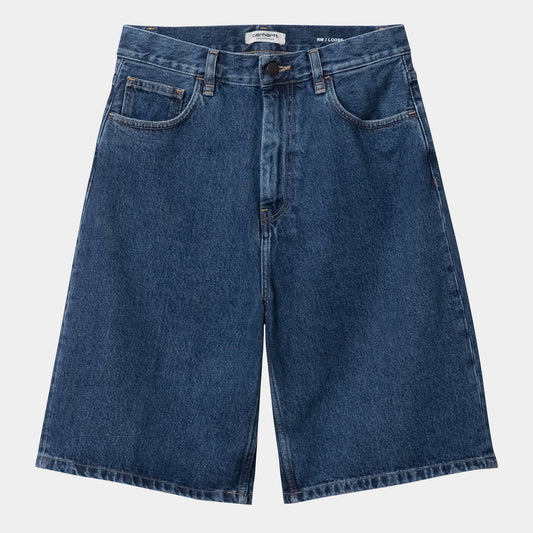 W' Brandon Short - Blue (Stone Washed)