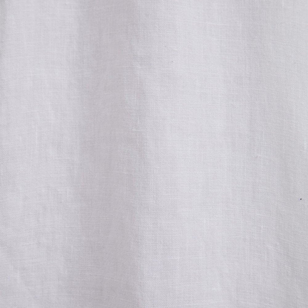 Linen Camp Collar Shirt 25 - White