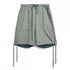 Non Down Military Reversible Shorts - Dark Sage Green