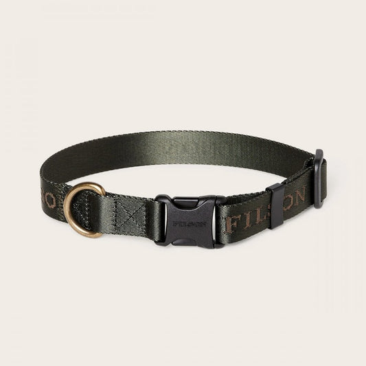 Nylon Dog Collar - Dark Timber