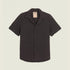 Nearly Black Cuba Waffle Shirt
