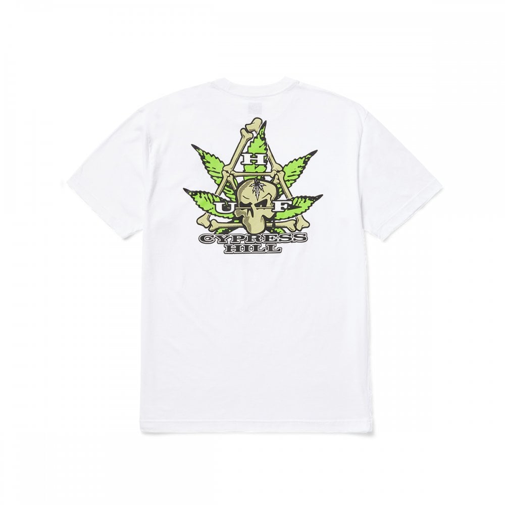 HUF X Cypress Hill Cypress Triangle S/S Tee - White