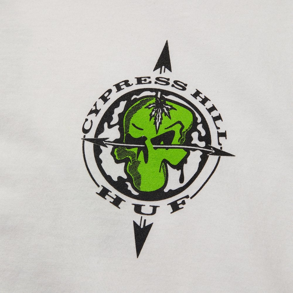 HUF X Cypress Hill Cypress Triangle S/S Tee - White
