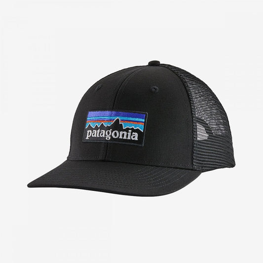 P-6 Logo Trucker Hat - Black