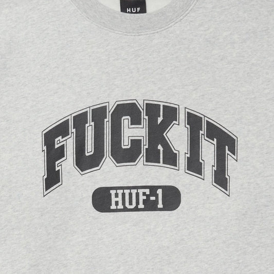 Fuck It Crewneck - Heather Grey