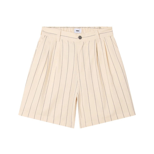 Foster Stripe Pleated Short - Canvas Multi