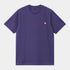 S/s American Script T-shirt - Aura
