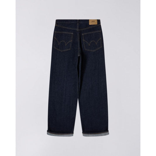 Wide Pant, 14oz Recycled Kurabo Red Selvage - Blue (Rinsed)