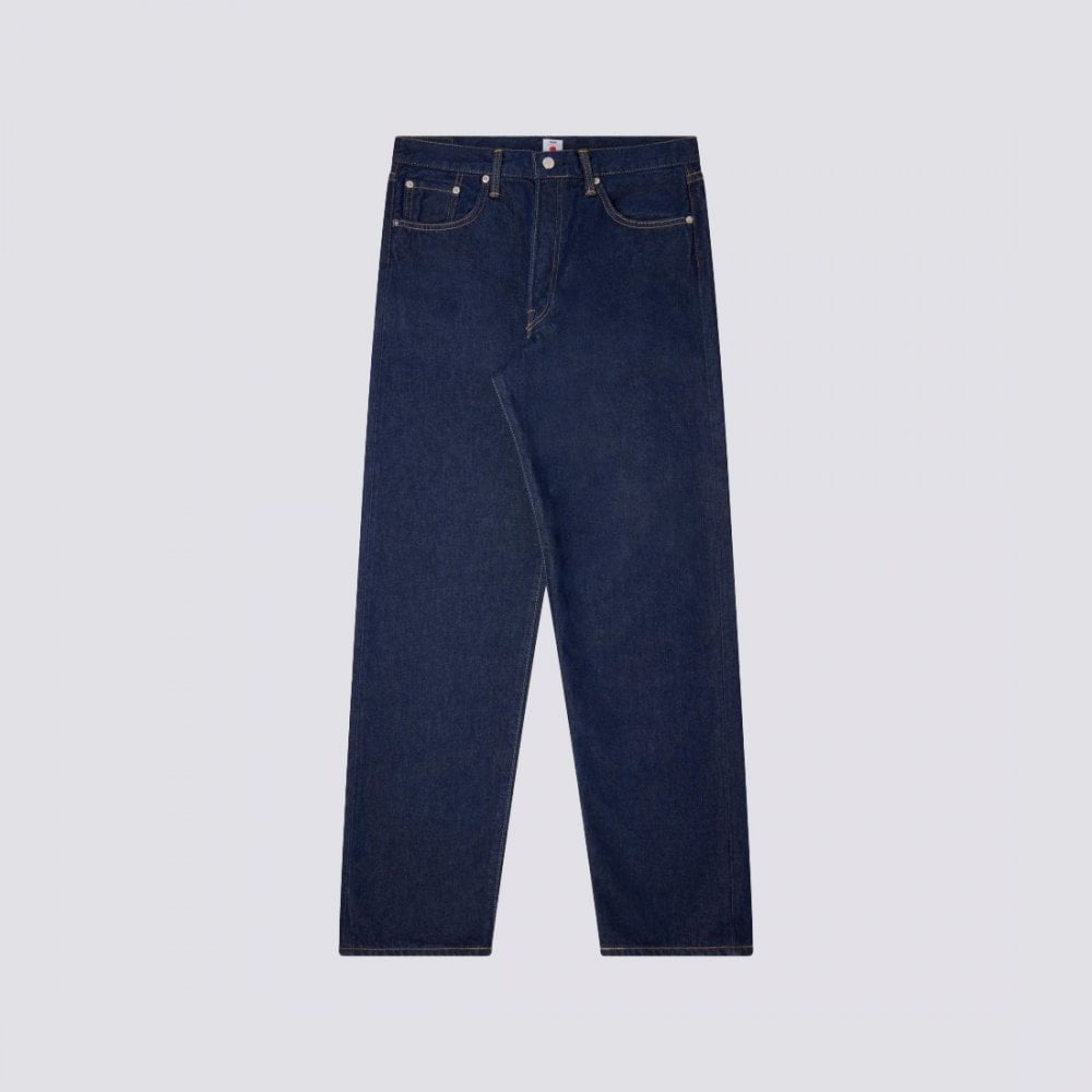 Loose Jeans, 12.5oz Kaihara Openend Denim - Blue Rinsed