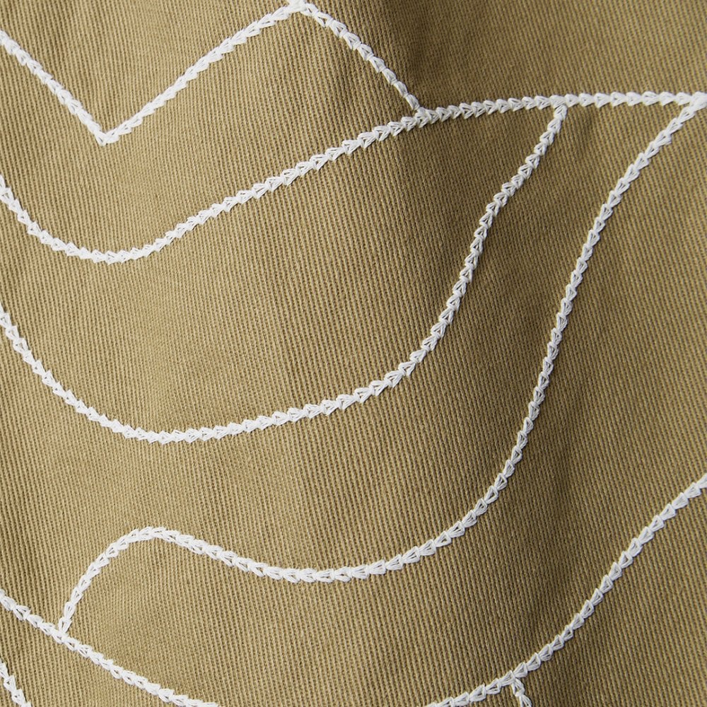 Stitched Up Duck Pants - Tan