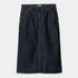W' Single Knee Skirt - Blue (Rinsed)
